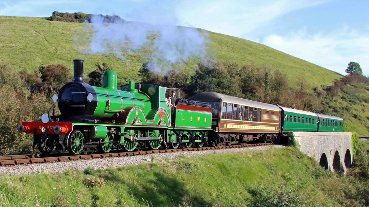 Lswr T3 No. 563 Corfe Castle Andrew Pm Wright